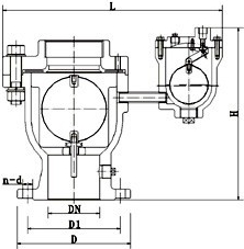 自動補氣排氣閥結構圖